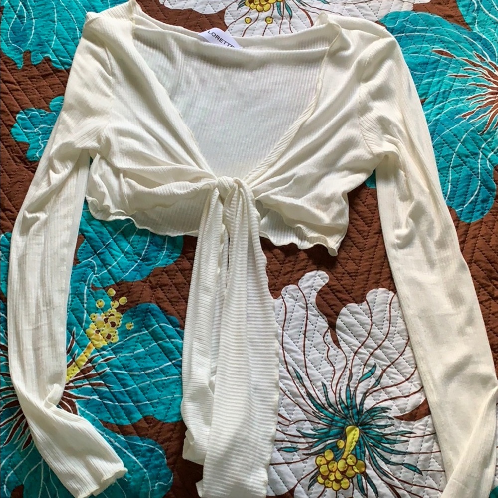 White tie front
